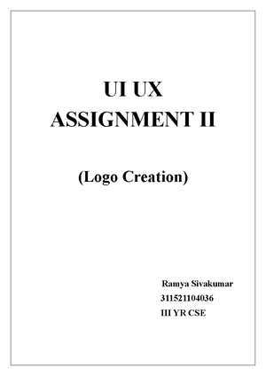 UI AND UX Design L T P C - lab details - CCS370 UI AND UX DESIGN L T PC ...
