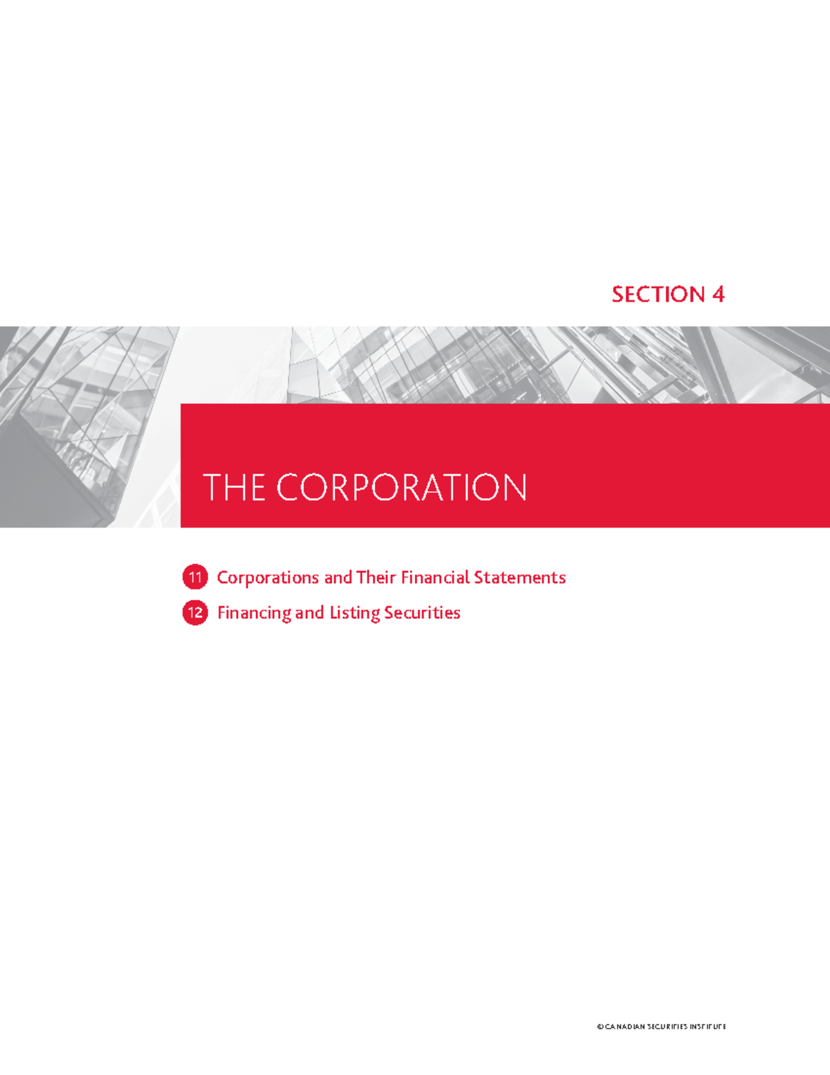 CSC TXT-VOL01-Chap11 2023 08 EN V01 - SECTION 4 THE CORPORATION 11 ...