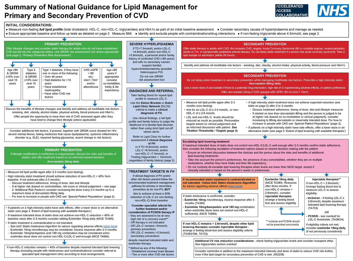 Final-hyperlipidaemia-guidelines - SECONDARY PREVENTION Do not delay ...