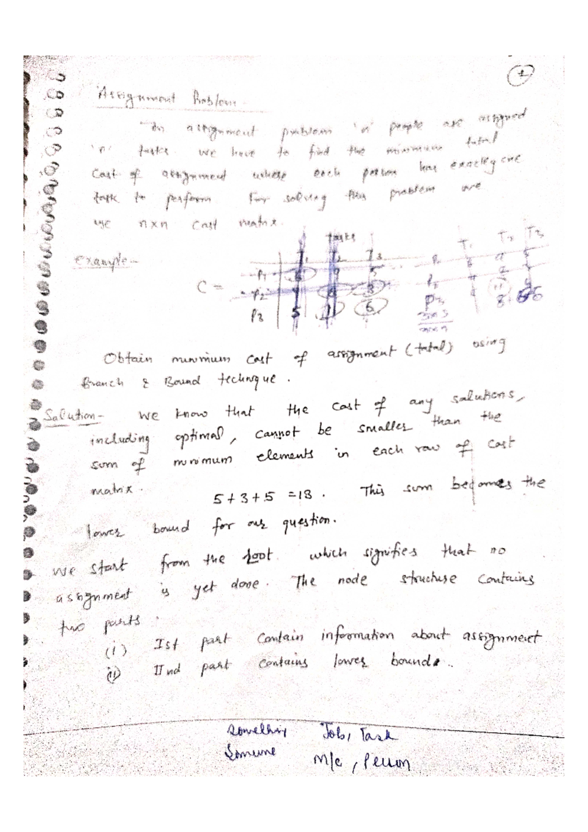 Assignment Problem DAA - B.tech - Studocu