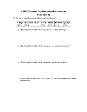 University of California Irvine EECS 112: Organization of Digital ...