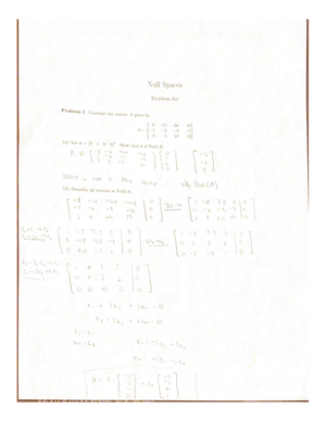 Math 218 Blank Problem Sets - Matrices and Vectors Name: NetID: Problem ...