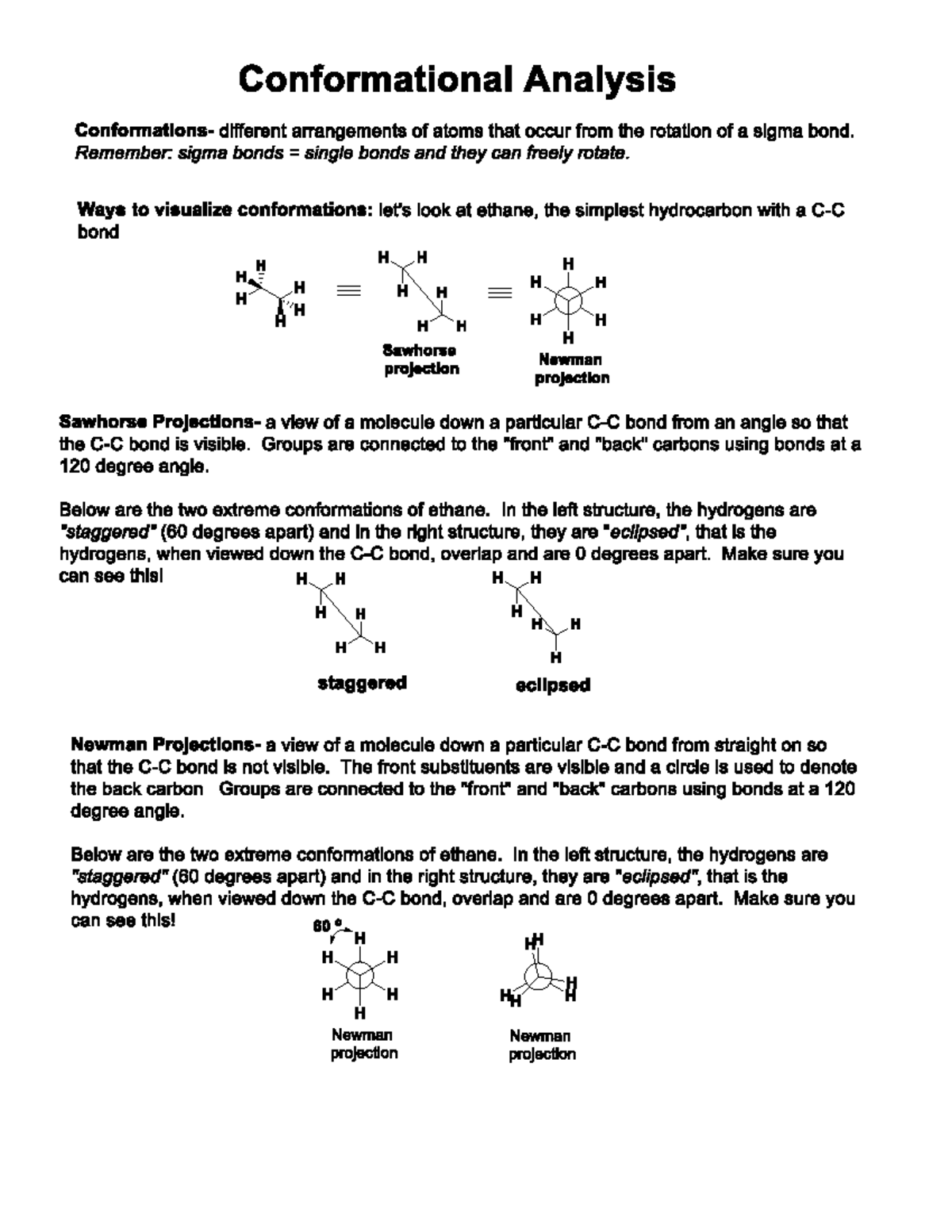 Conformational-Analysis-packet - CHEM 241 - Studocu