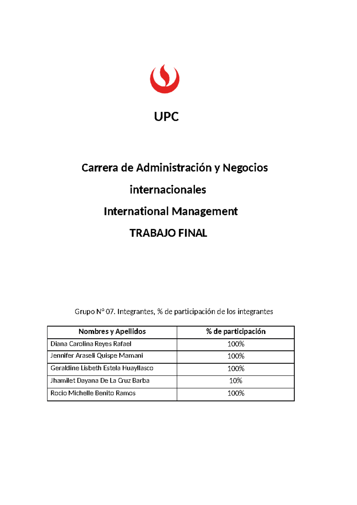 Trabajo Final - Management - UPC Carrera de Administración y Negocios ...