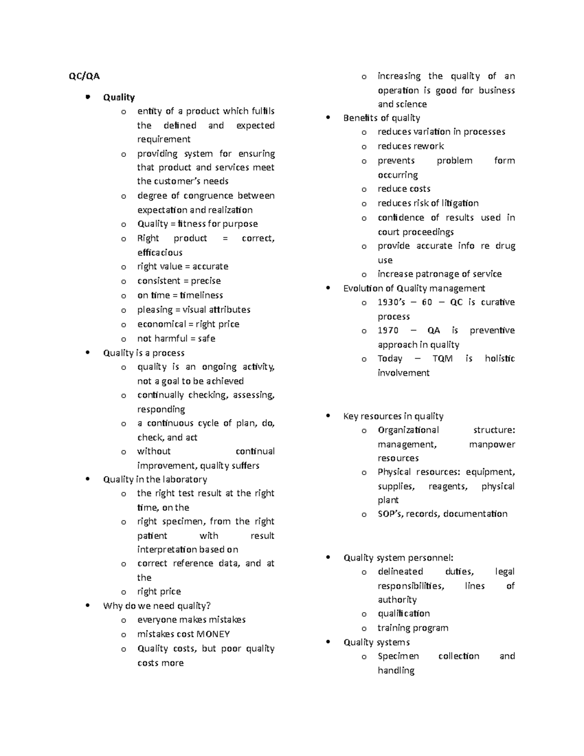 CC - QC QA - Basics of quality control and assurance - QC/QA Quality o ...