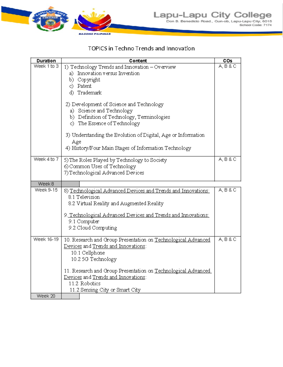 Techno Trends Notes 2024-Introduction - TOPICS in Techno Trends and ...