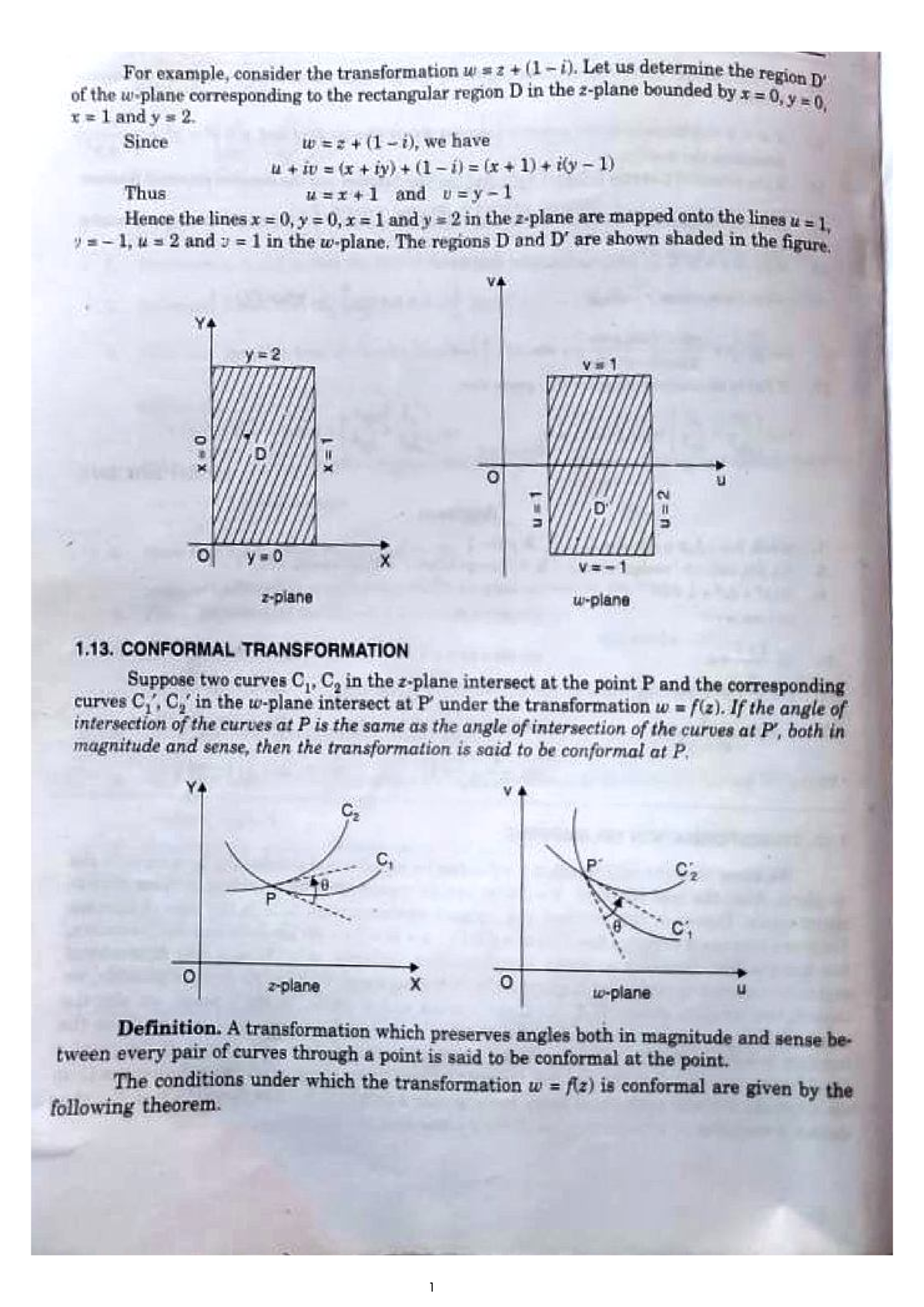 Conformal Transformation - Btech Mechanical Engineering - Studocu