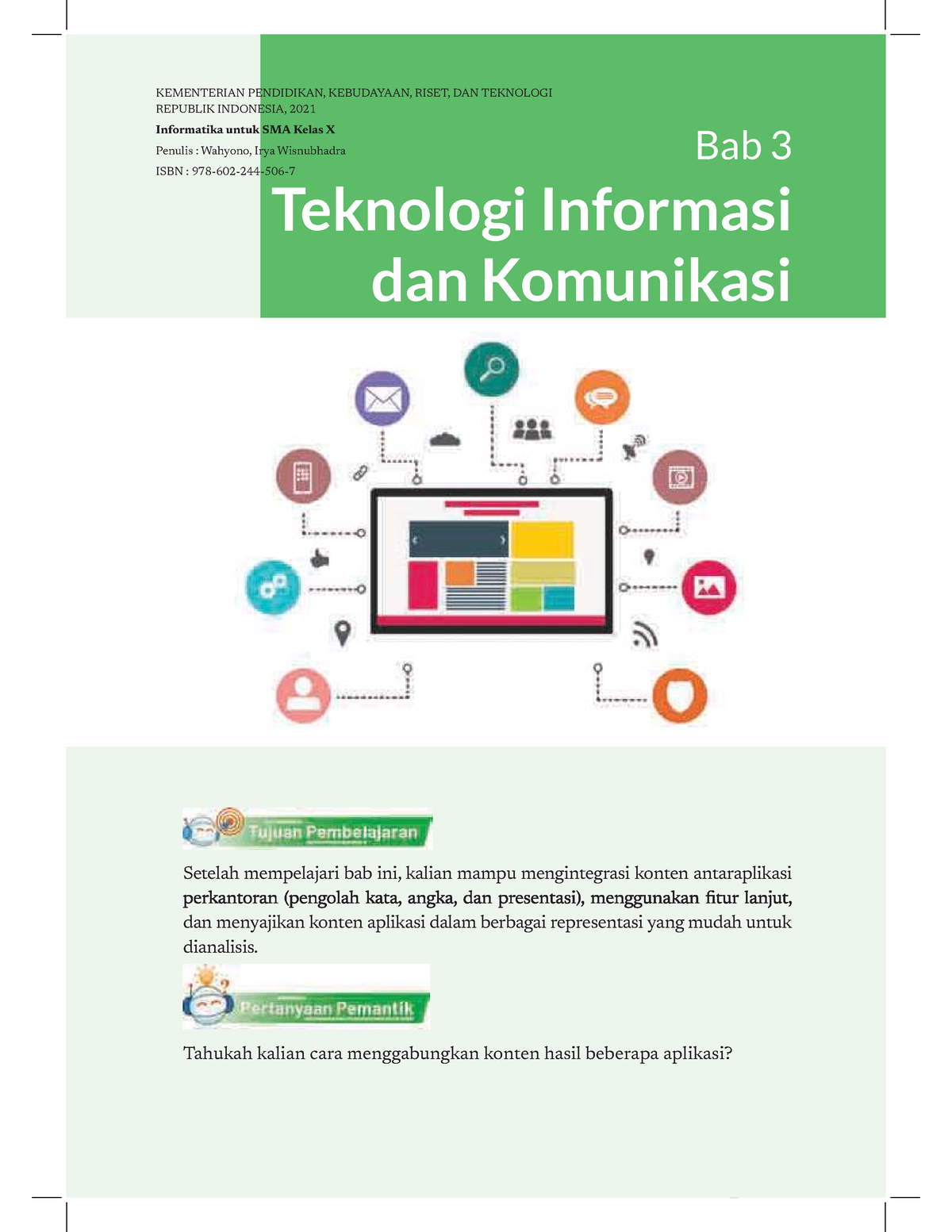 Informatika Bab 3 TIK - Dokumen Sekolah - Bab 3 Teknologi Informasi Dan ...