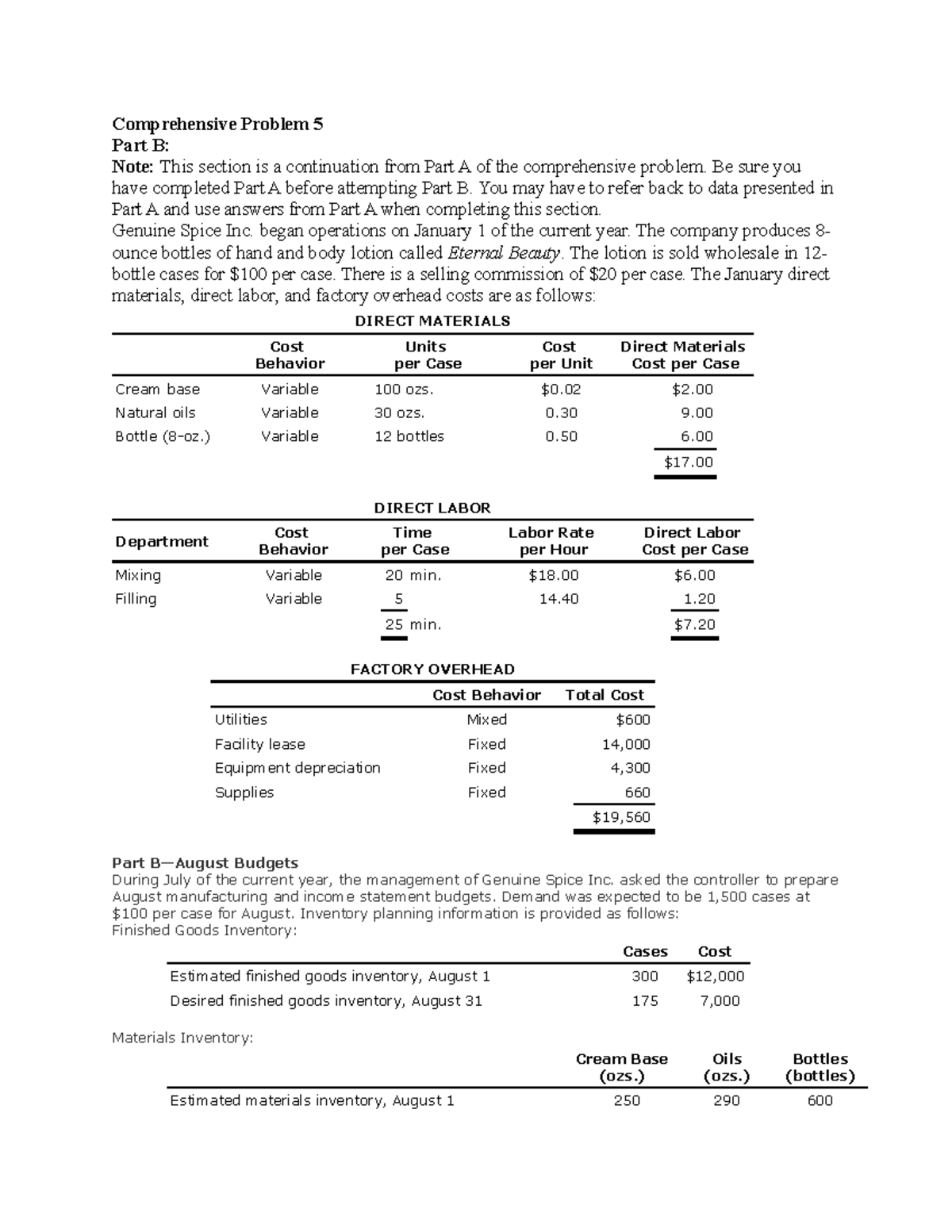 Ee88114 A1e15f94d97d8dc6468b96a43 - Comprehensive Problem 5 Part B ...