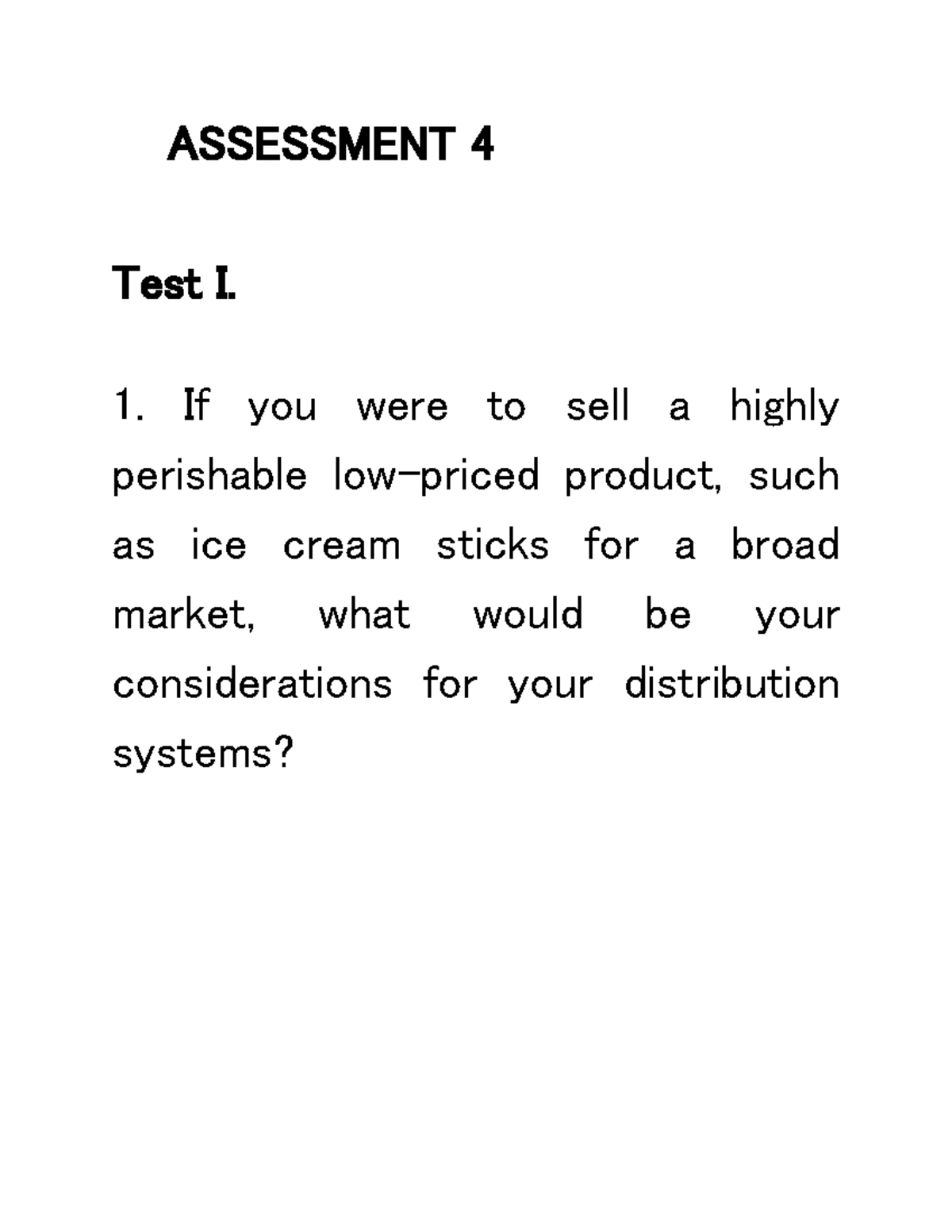 how will you market your product essay