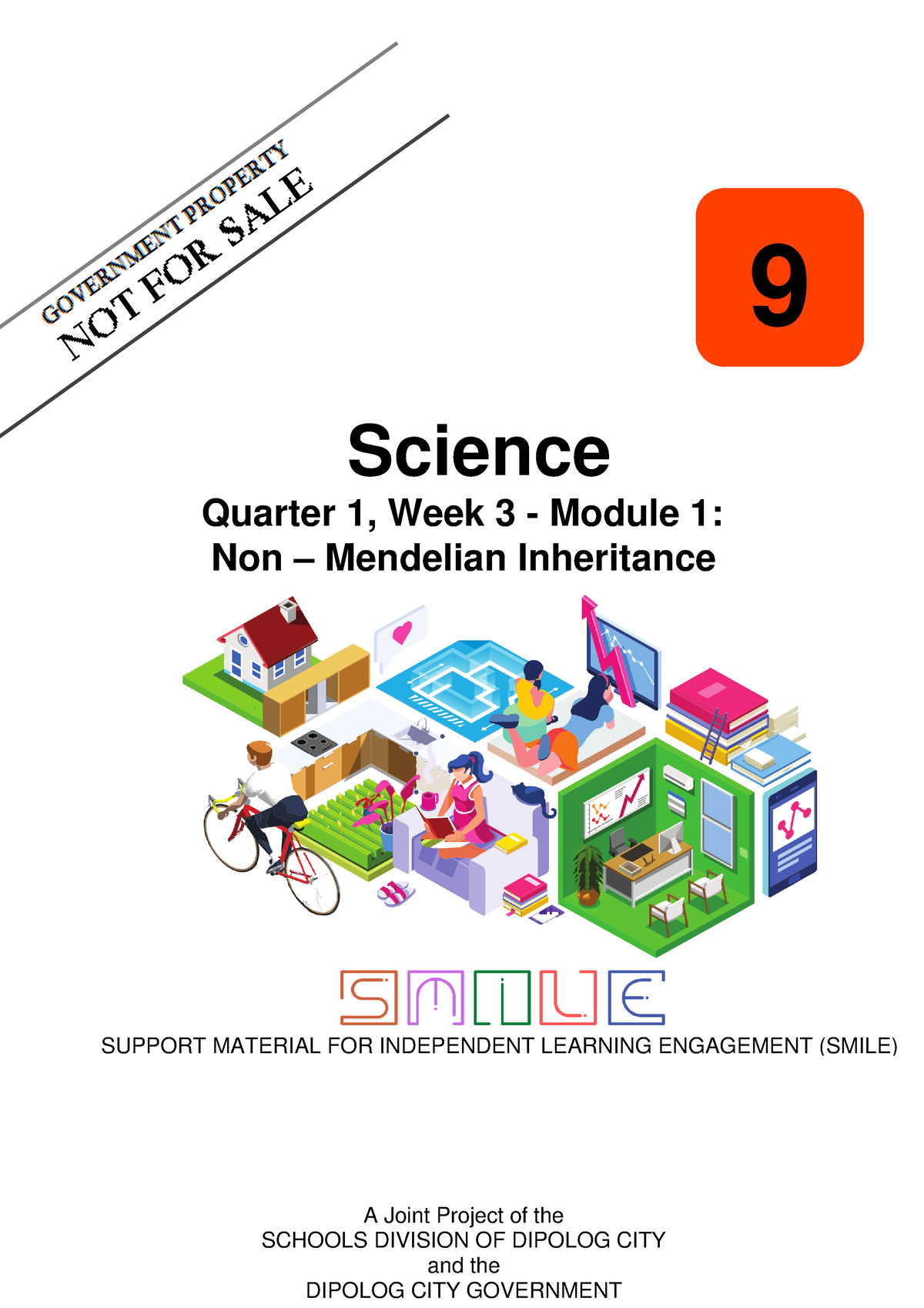 Sci9 Q1 W3 Yeah Science Quarter 1 Week 3 Module 1 Non Mendelian Inheritance Authors 3161