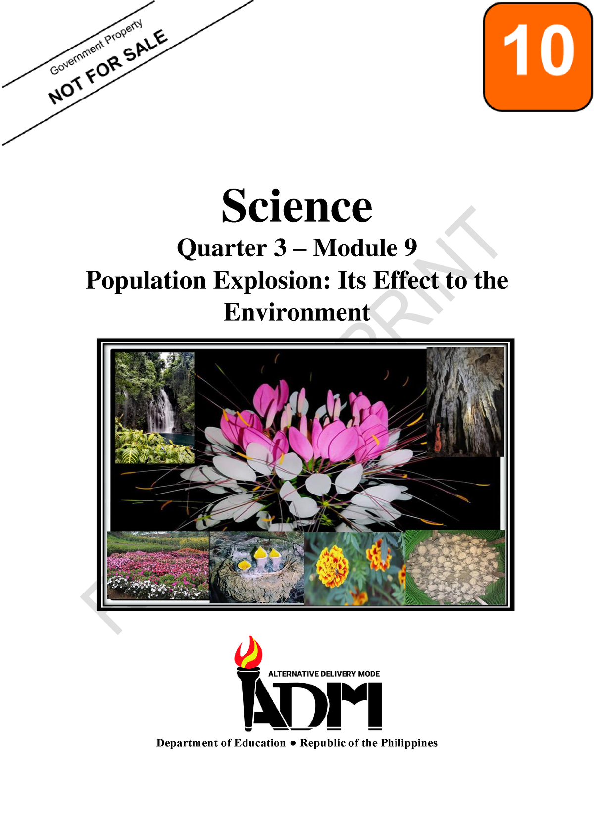 Science 10 Q3 Mod9 Populationexplosionitseffecttotheenvironment V5 ...