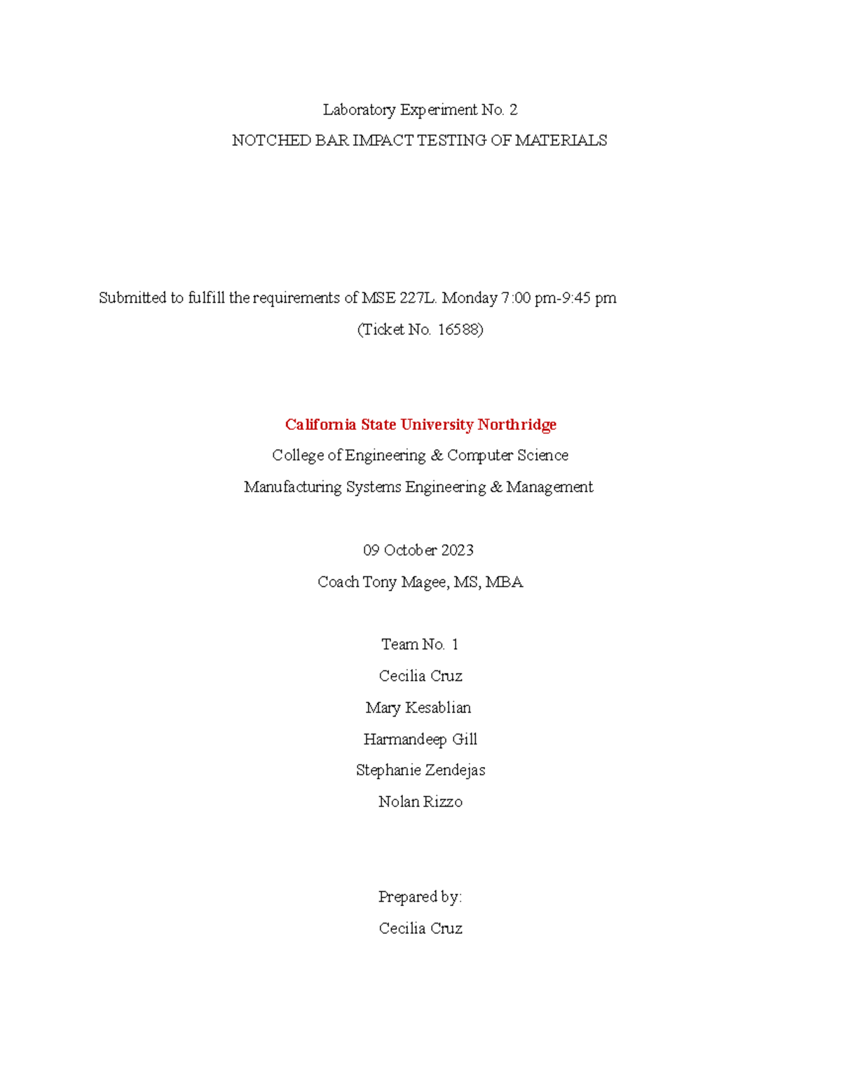 two hinged arch experiment lab report