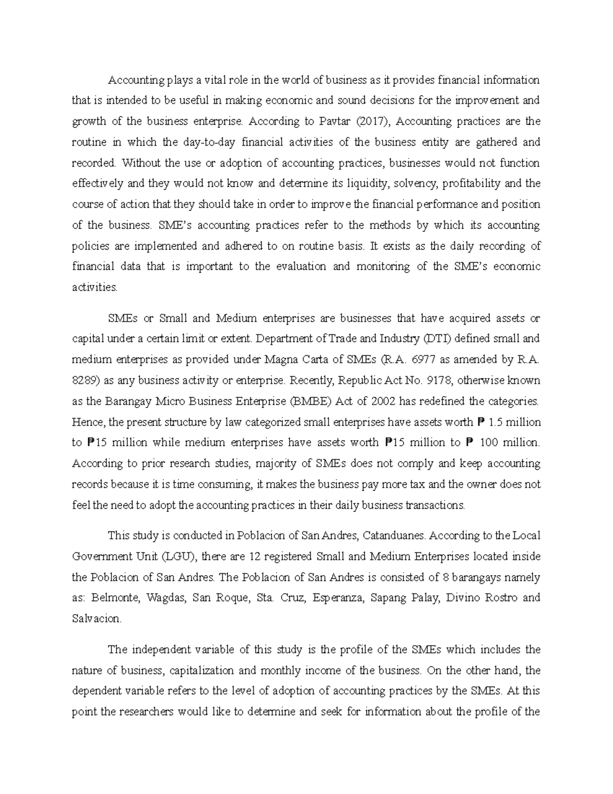 Intro - Lecture notes 1-5 - Accounting plays a vital role in the world ...