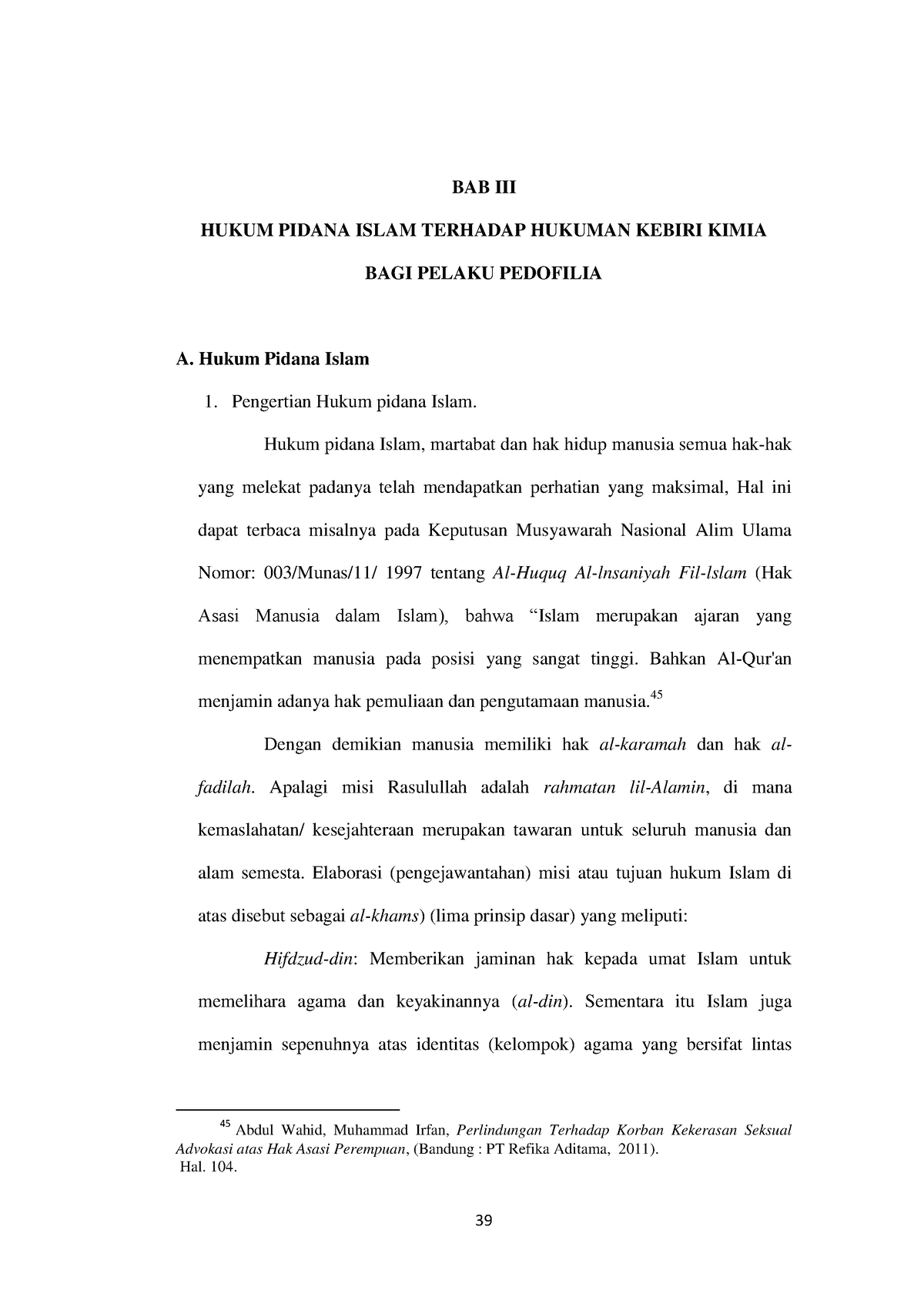 BAB%20III - Tugas - BAB III HUKUM PIDANA ISLAM TERHADAP HUKUMAN KEBIRI ...