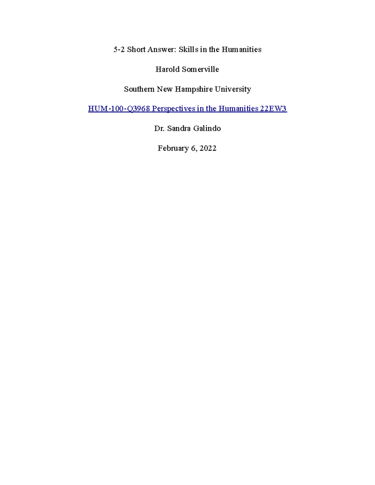 5-2-short-answer-skills-in-the-humanities-sandra-galindo-february-6