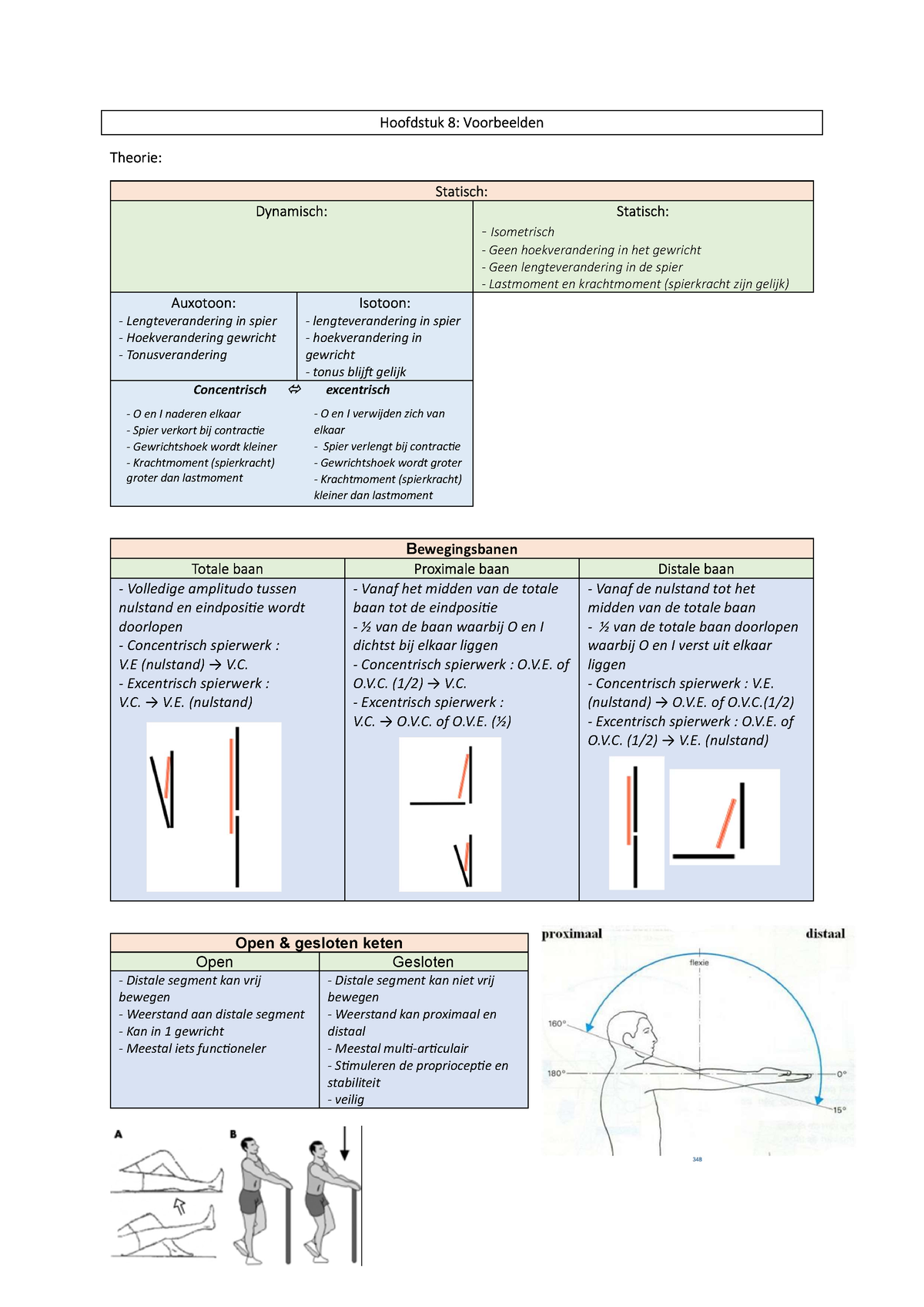 KTH 1 - Samenvatting Kinesitherapeutisch Handelen: Bovenste En Onderste ...