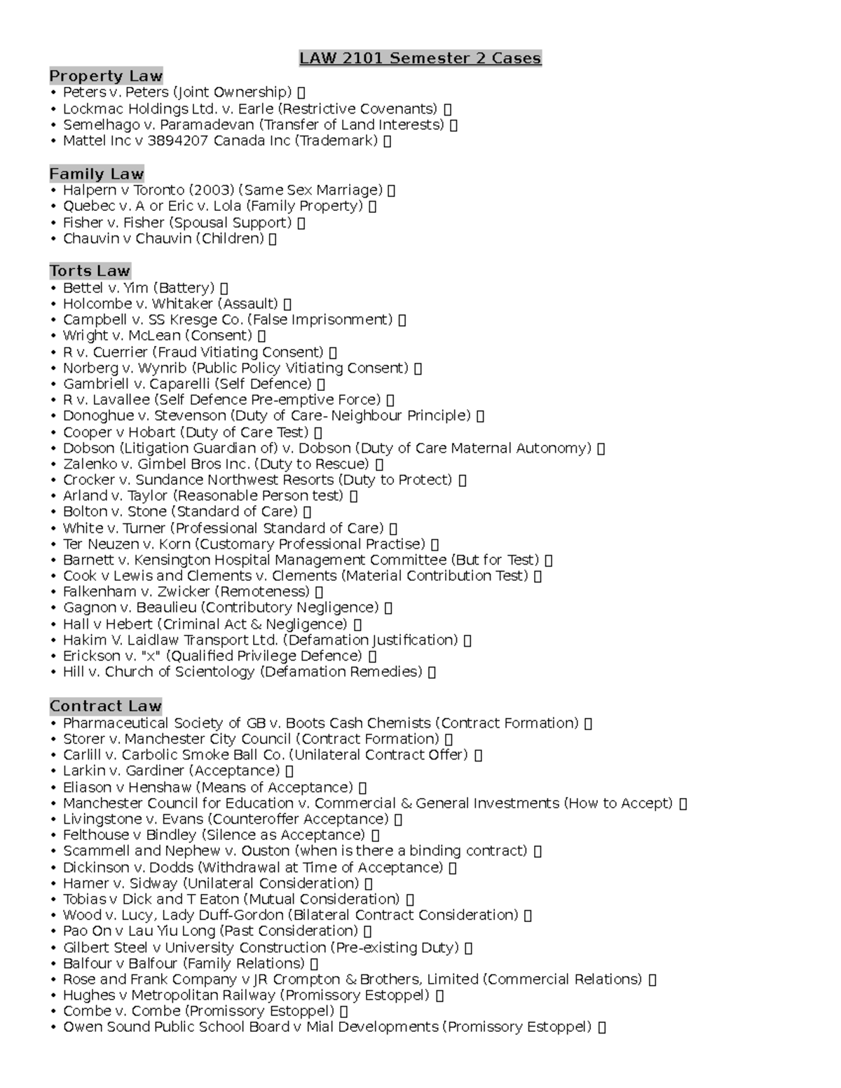 law-2101-cases-for-whole-year-law-2101-semester-2-cases-property-law