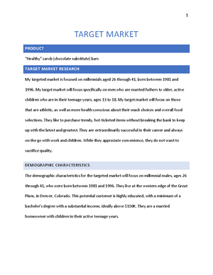 MKT205 Module 4 Assignment - MKT 205 Module Four Milestone Worksheet ...