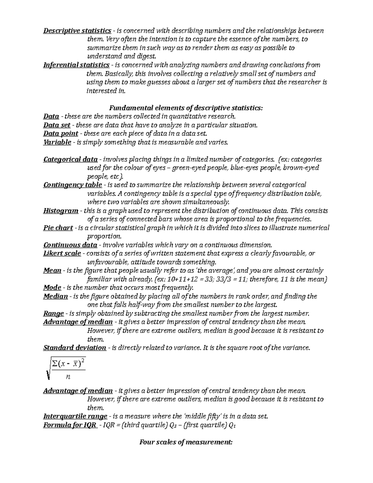 stats-reviewer-descriptive-statistics-is-concerned-with-describing