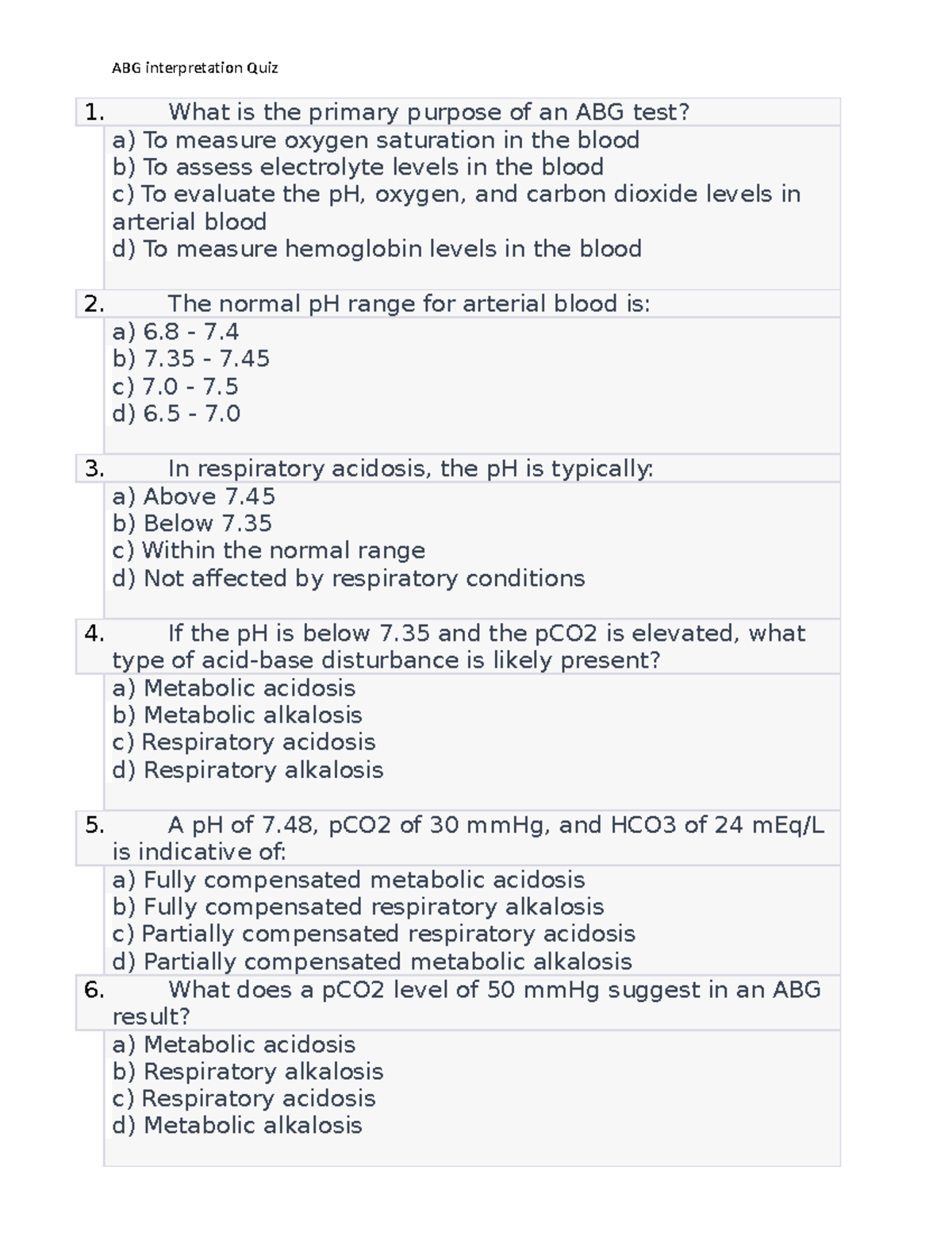 Avant Abg Interpretation Abg Interpretation 8 Step Guide To Abg