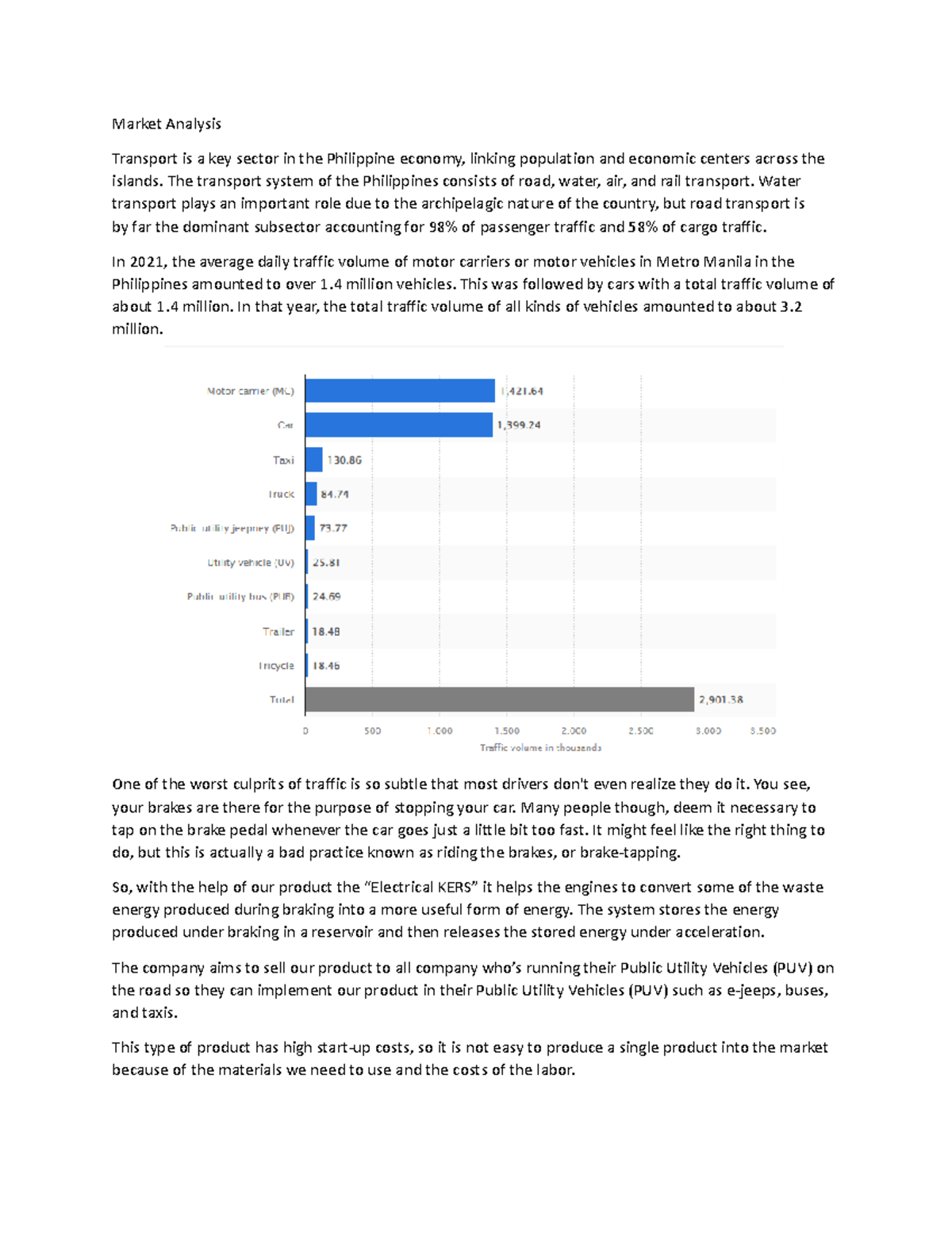 MARKET ANALYSIS EXAMPLE PDF PHILIPPINES visual data 5