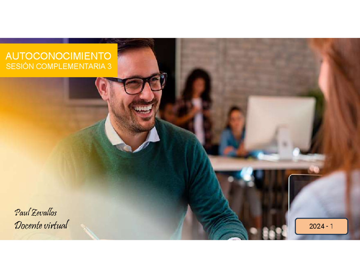 PPT Módulo 02 Semana 3 - SESIÓN COMPLEMENTARIA 3 2024 - 1 Paul Zevallos ...