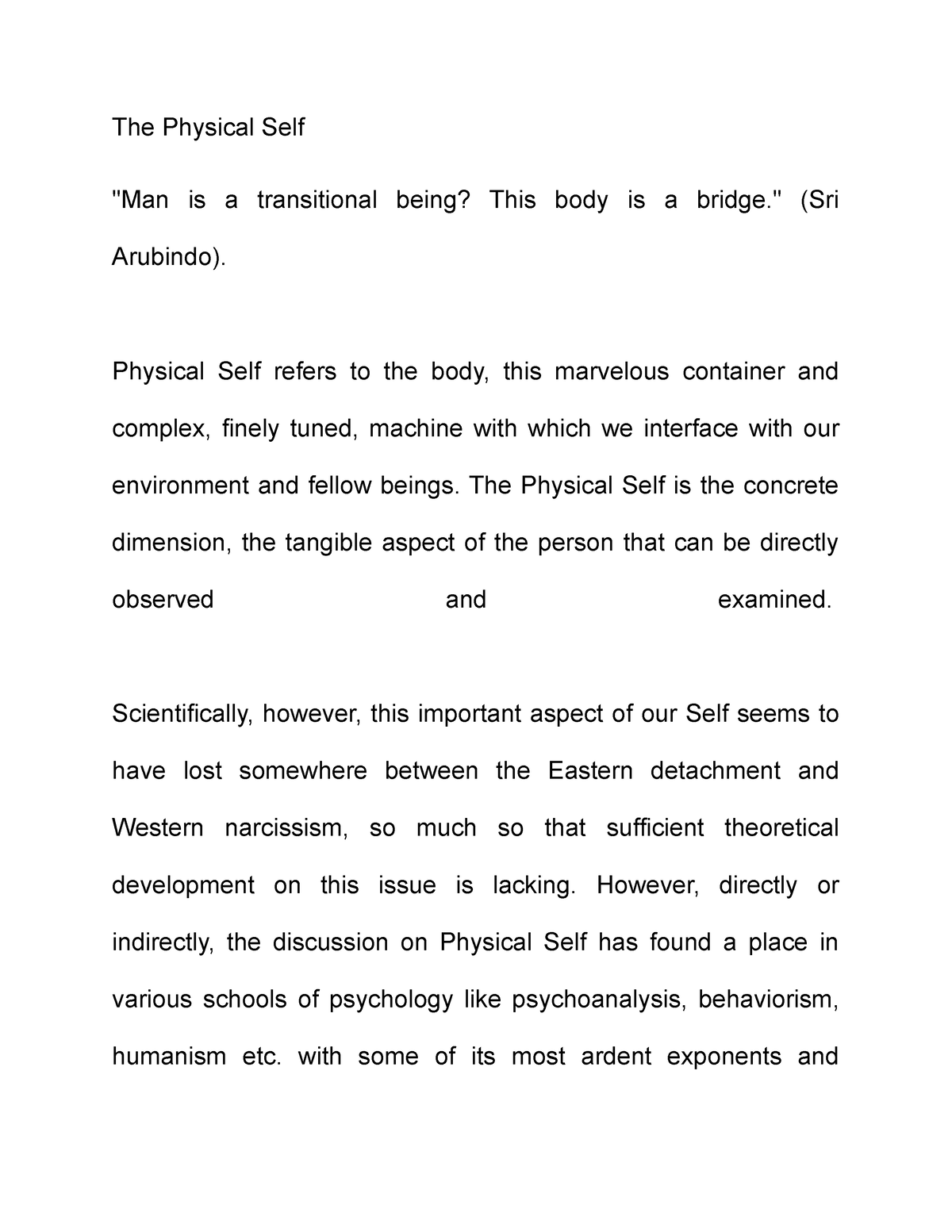 physical-self-understanding-the-self-the-physical-self-man-is-a