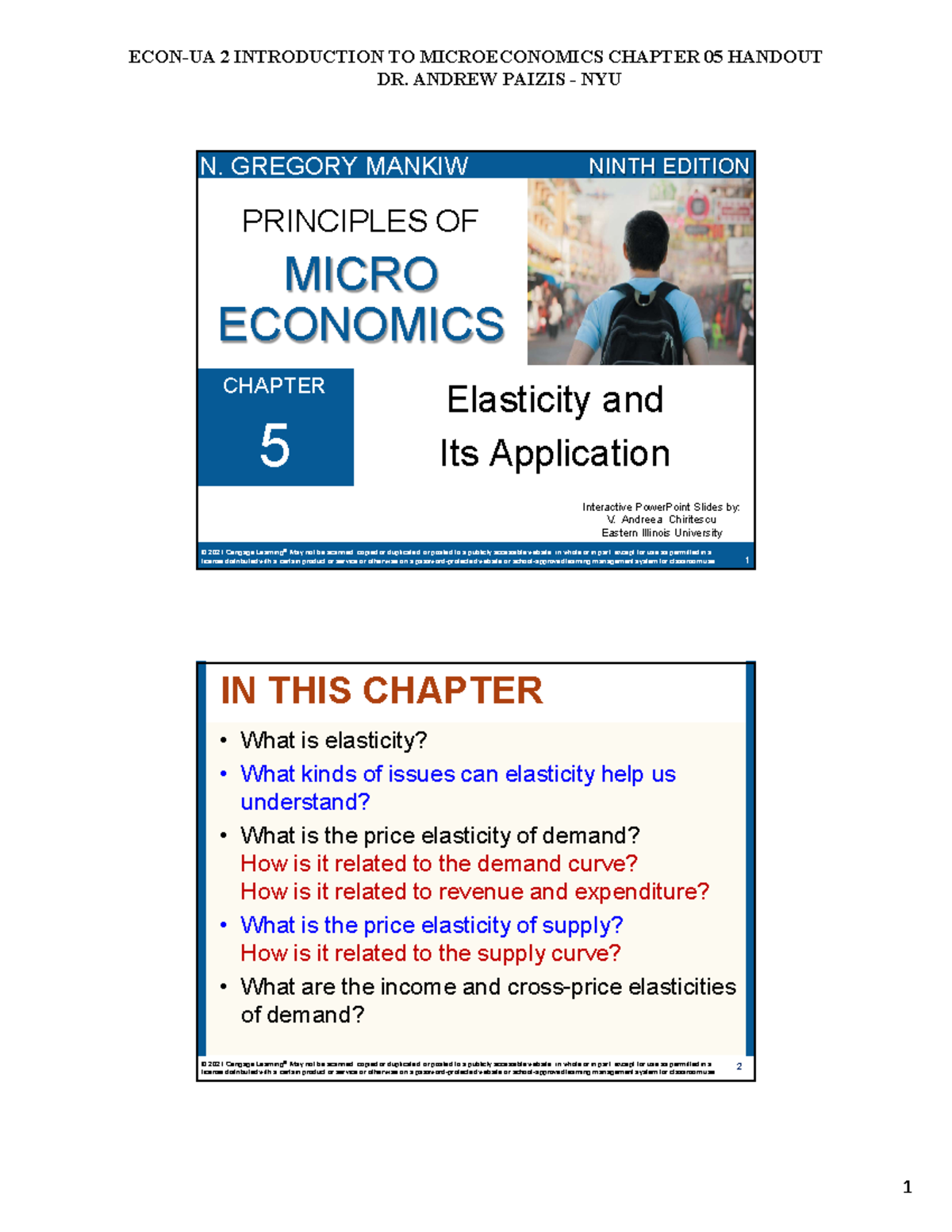 CH05 Elasticity AND ITS Application-PDF - Interactive PowerPoint Slides ...