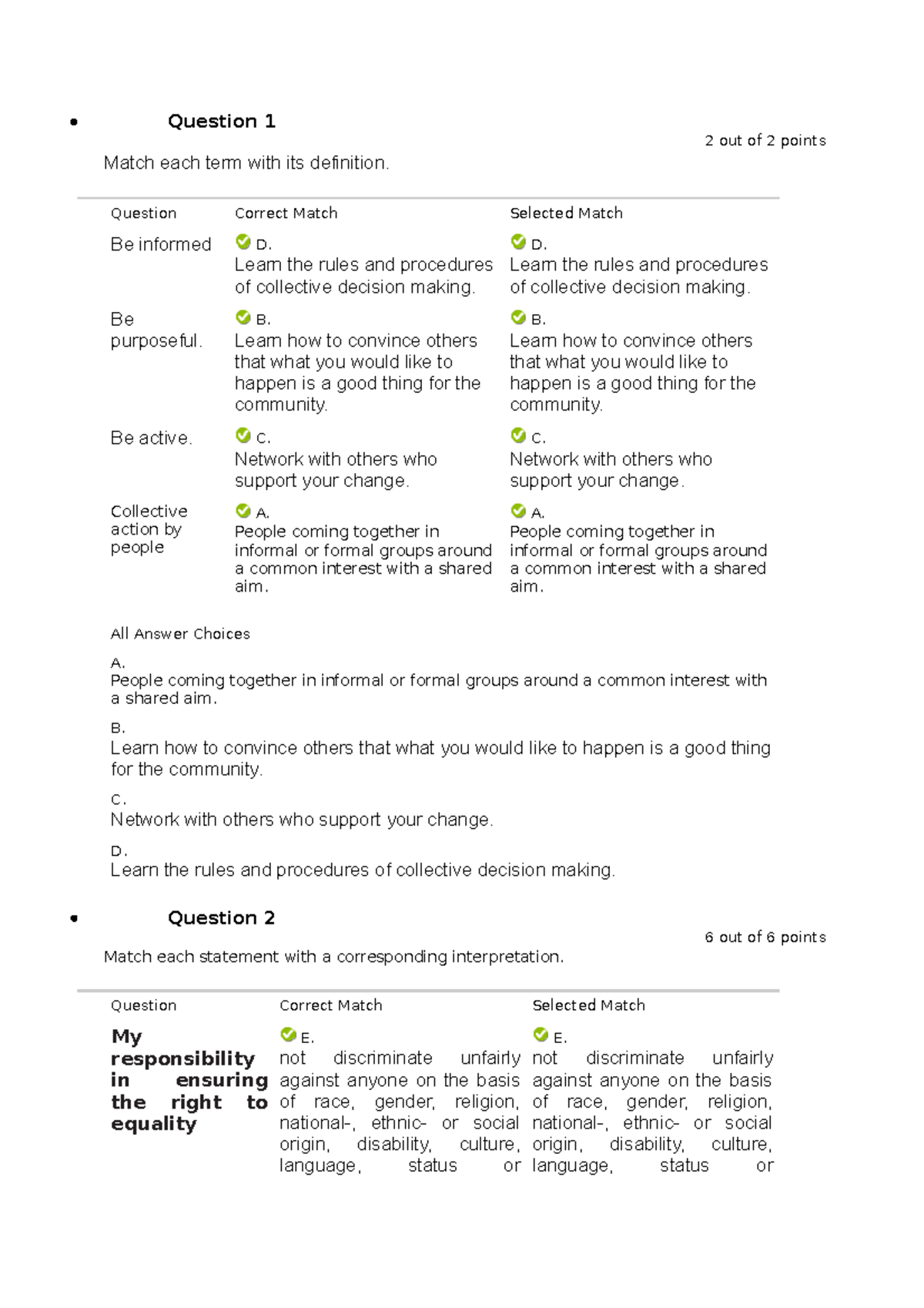 Match Each Term With The Best Description - 890ev8y