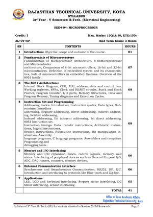 Open Elective Scheme And Syllabus 4th Year - Open Electives Syllabus B ...