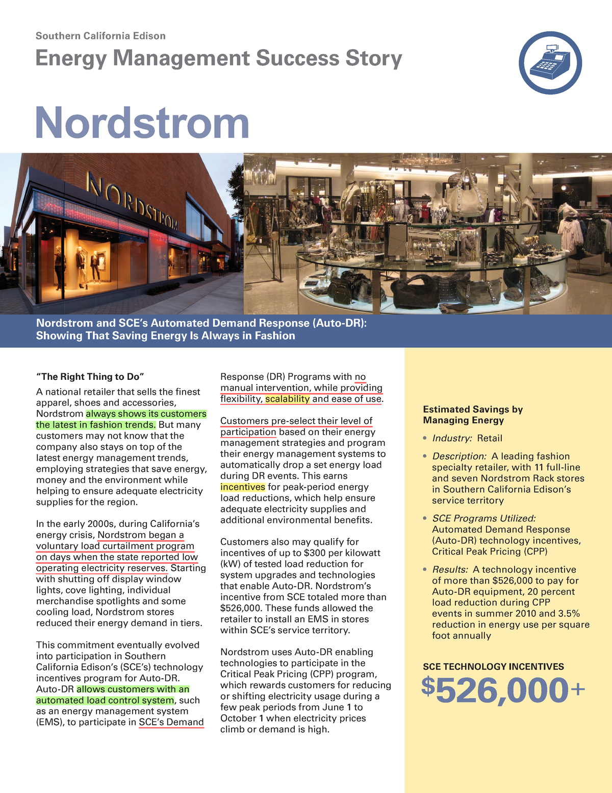 nordstrom case study answers