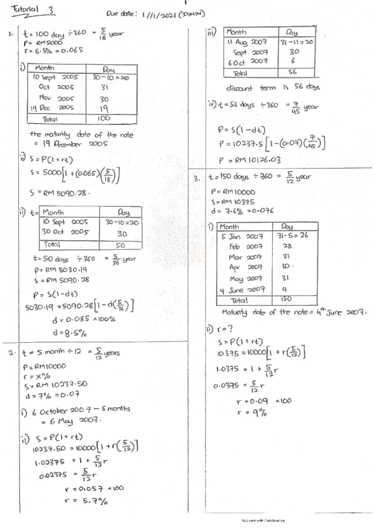 MAT112 A4 AC120 1D (Tutorial 3) - Muhammad Azlee BIN NOOR Azman ...