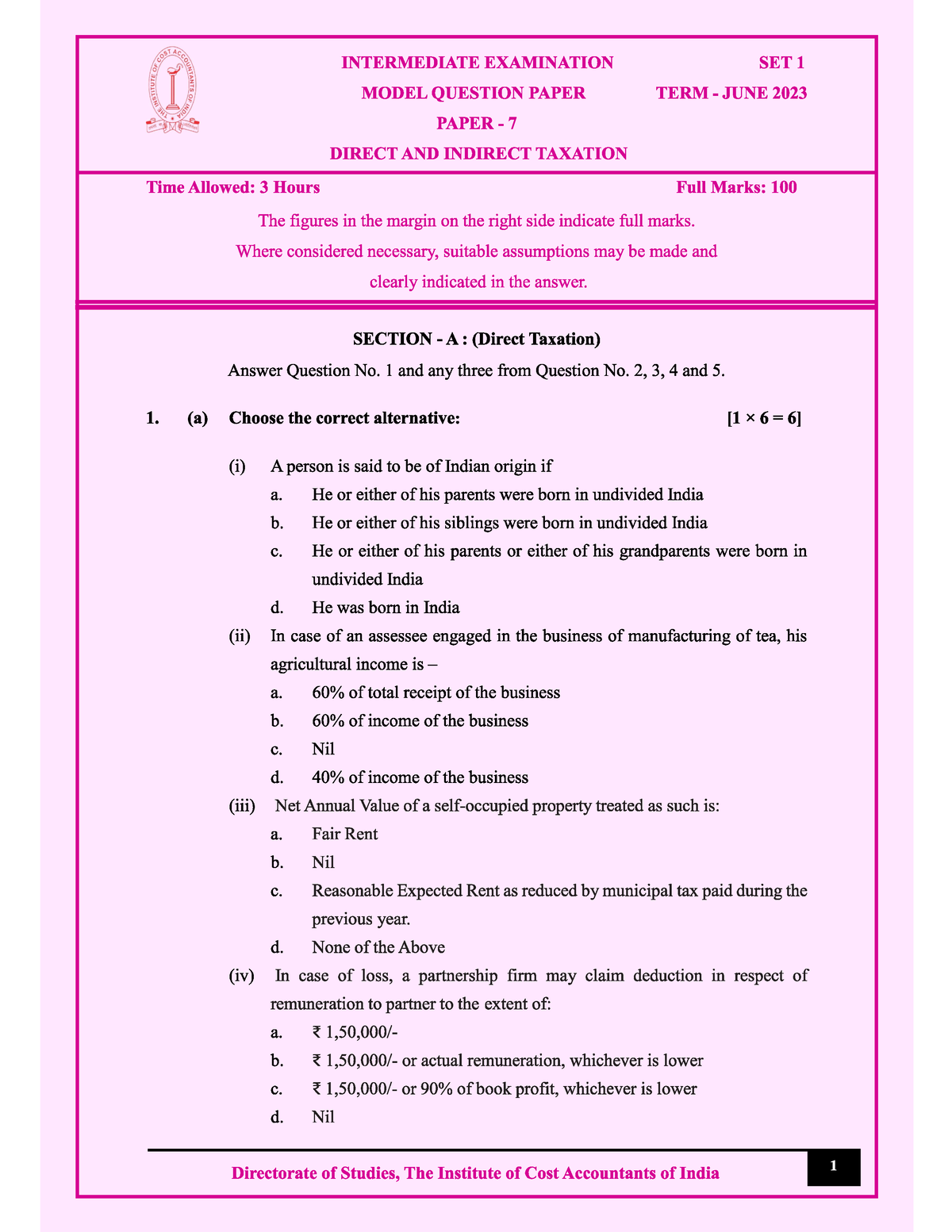 Mqp Cma Inter 2024 Result Ibbie Anderea