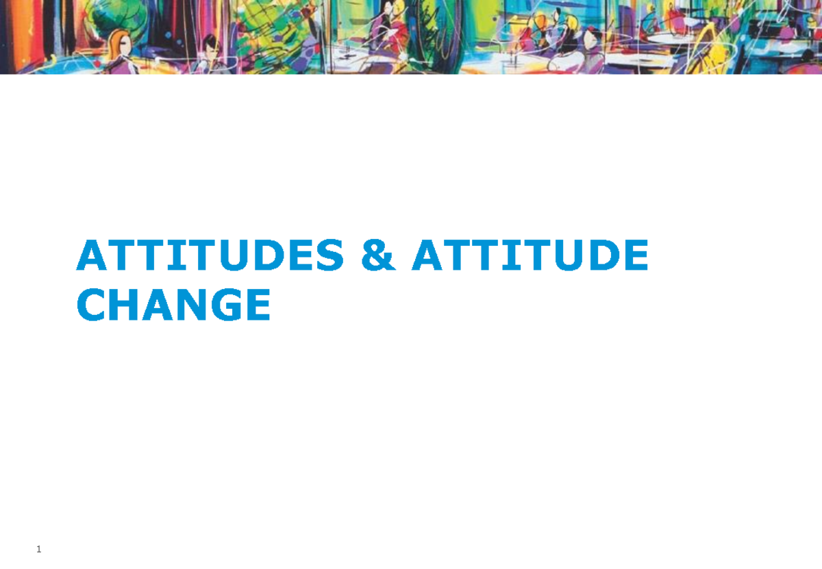 Incongruent Attitude Change Examples