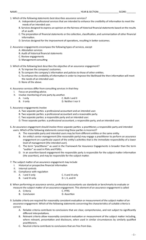 CFAS Book Answer Key - 1 1 CONCEPTUAL FRAMEWORK AND ACCOUNTING ...