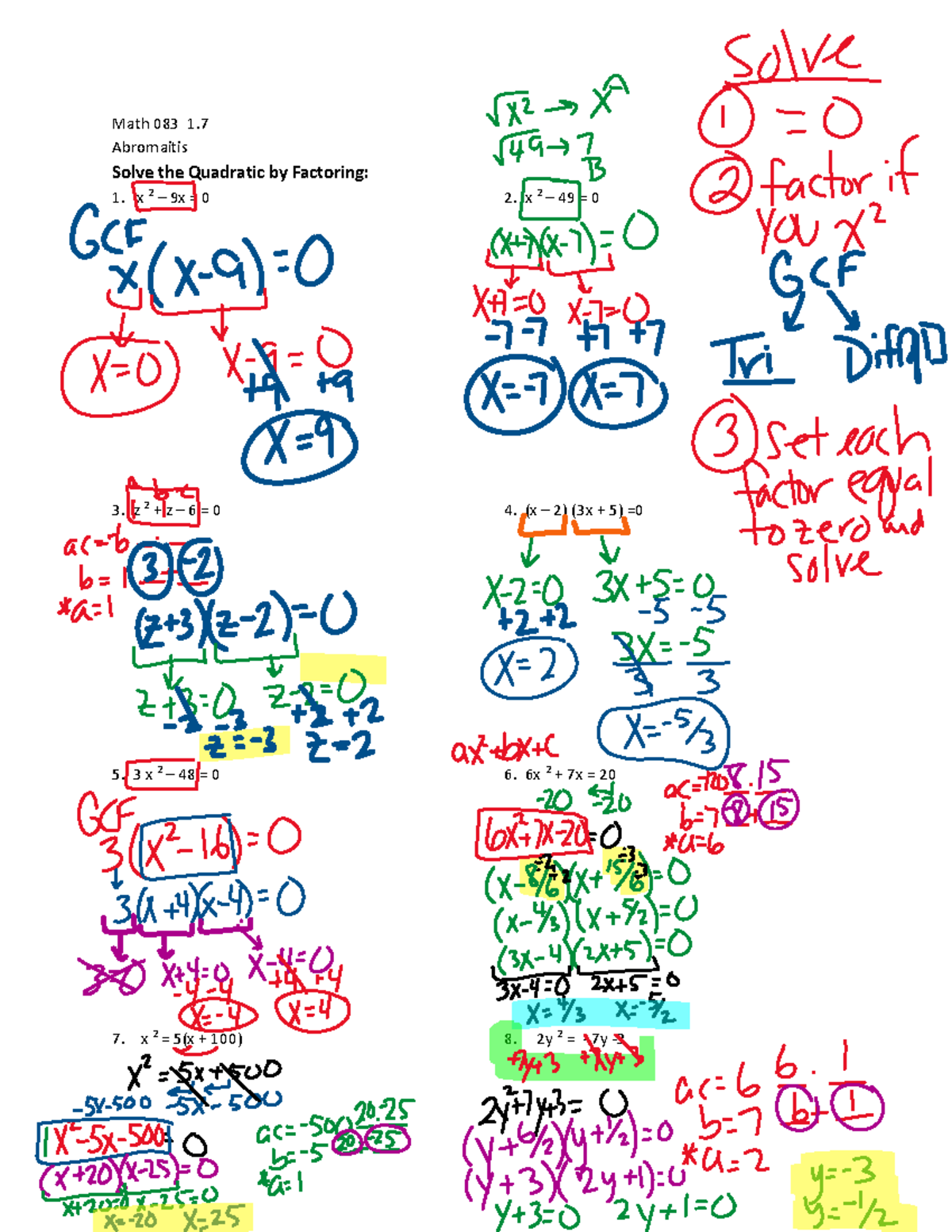 1-7-notes-math-083-1-abromaitis-solve-the-quadratic-by-factoring-x