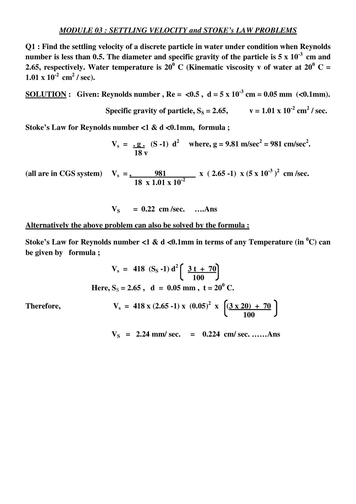 stokes-law-problems-module-03-settling-velocity-and-stoke-s-law