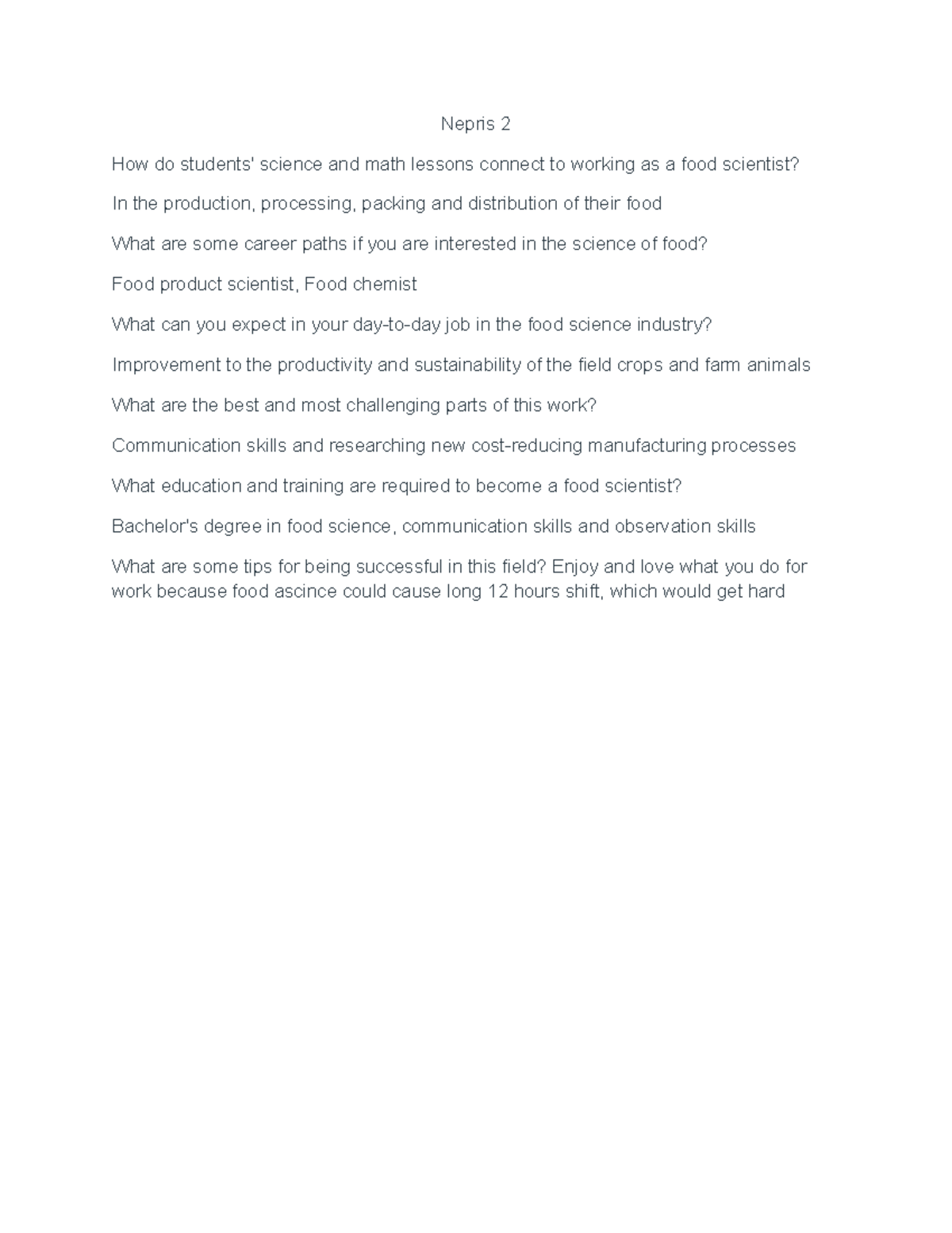 Nepris 2 - Nepris 2 How do students' science and math lessons connect ...