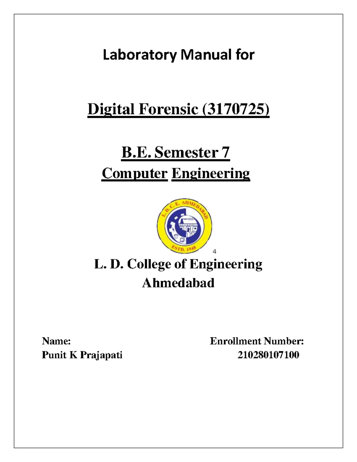 Digital Forensics Exam Preparation - Digital Forensics: Exam ...