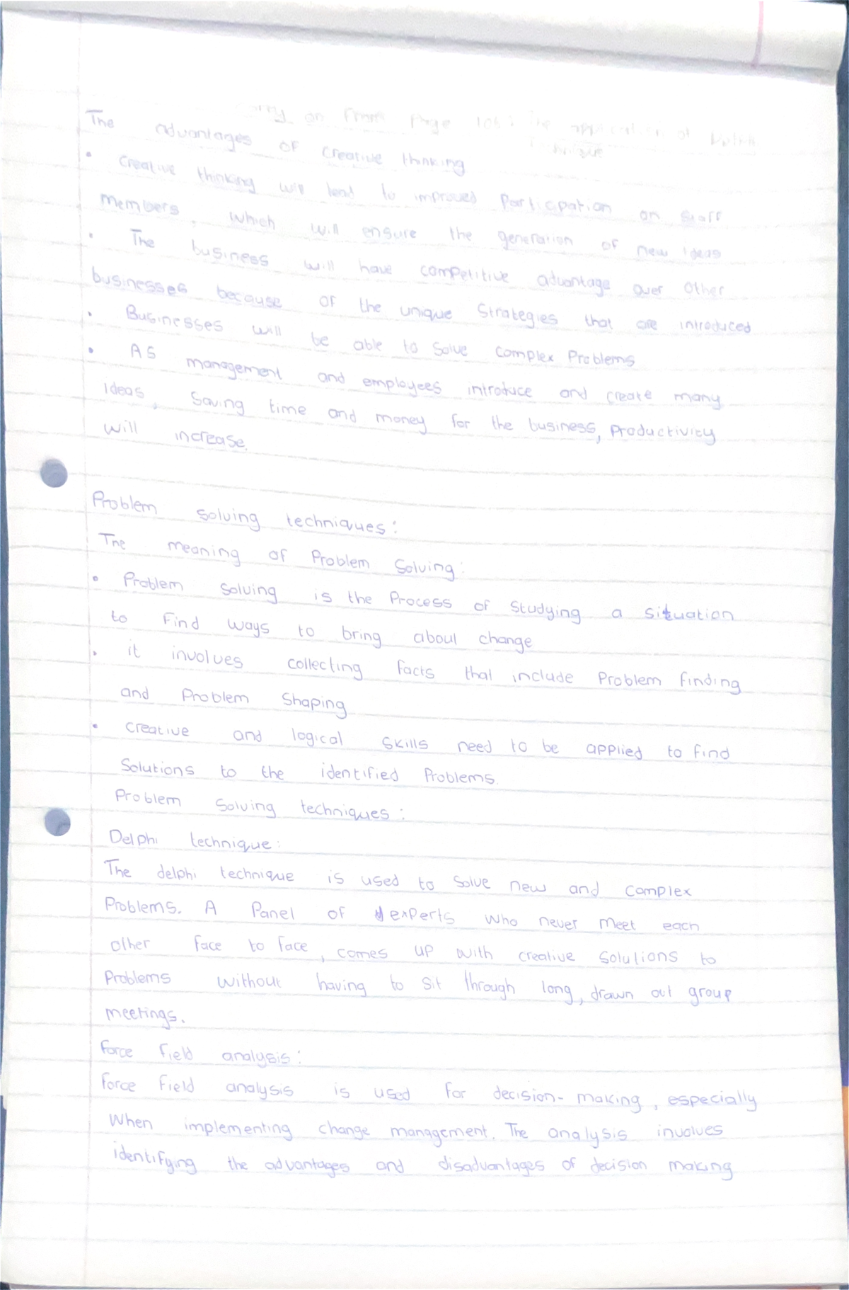 Scanned Document - Study notes for paper 2 - Studocu