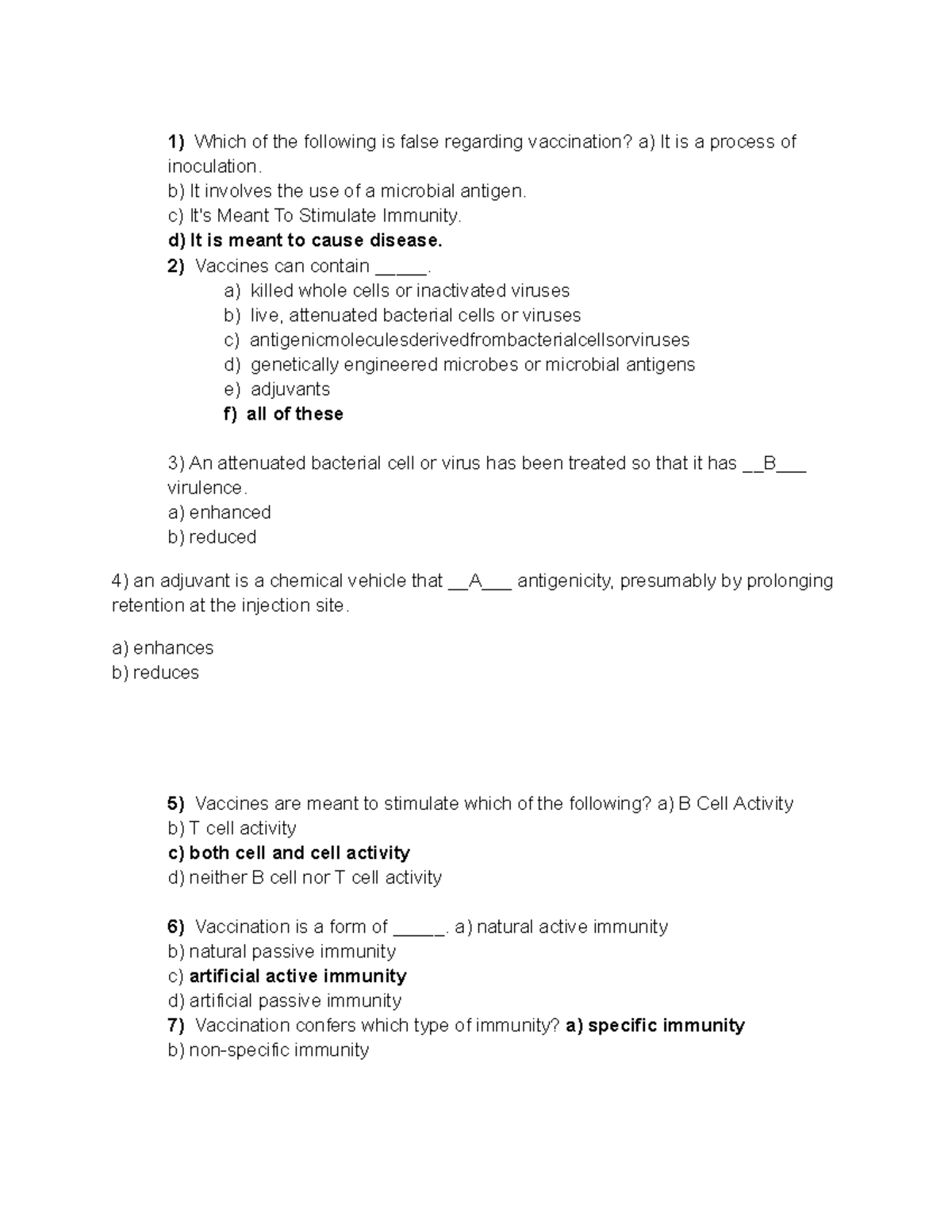 Homework 6 - n/a - Which of the following is false regarding ...