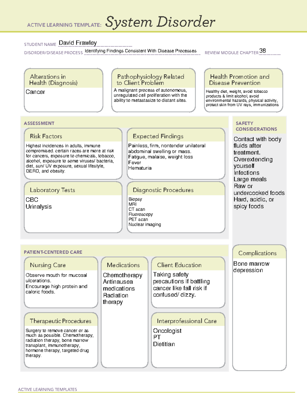 7. Identifying Findings Consistent With Disease Processes - Encourage ...