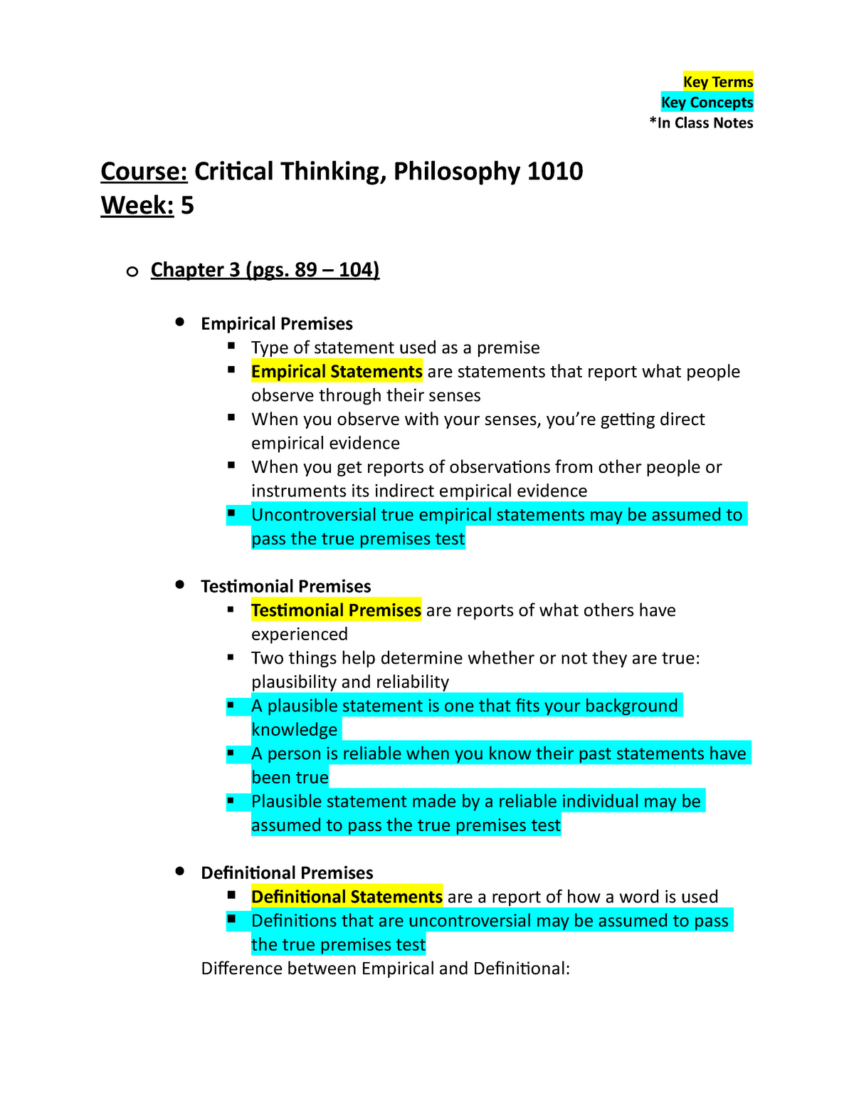 assignment critical thinking