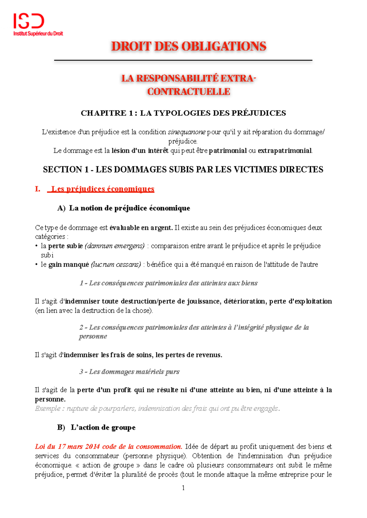 DO - REXC - Chap 1 - LA Typologie DES PRÉ Judices - CHAPITRE 1 : LA ...