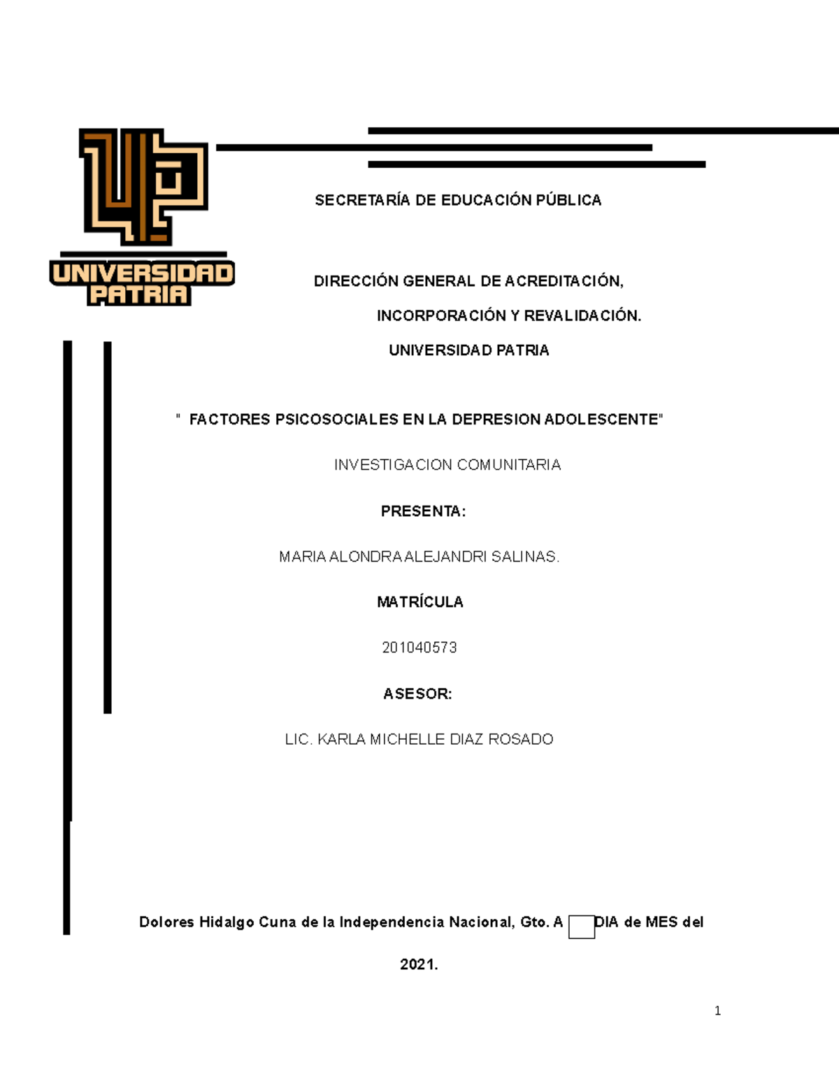 Investigacion Ensayo Que Habla De Los Factores Psicosociales Que