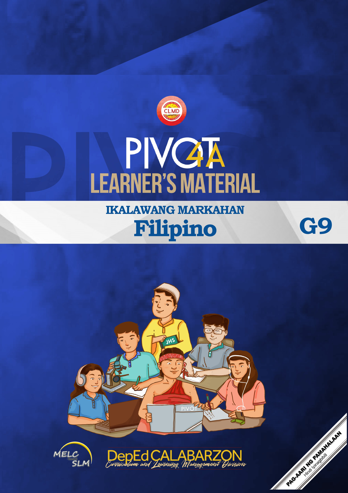 Filipino 9Q2F - Filipino IKALAWANG MARKAHAN G Isinasaad sa Batas ...