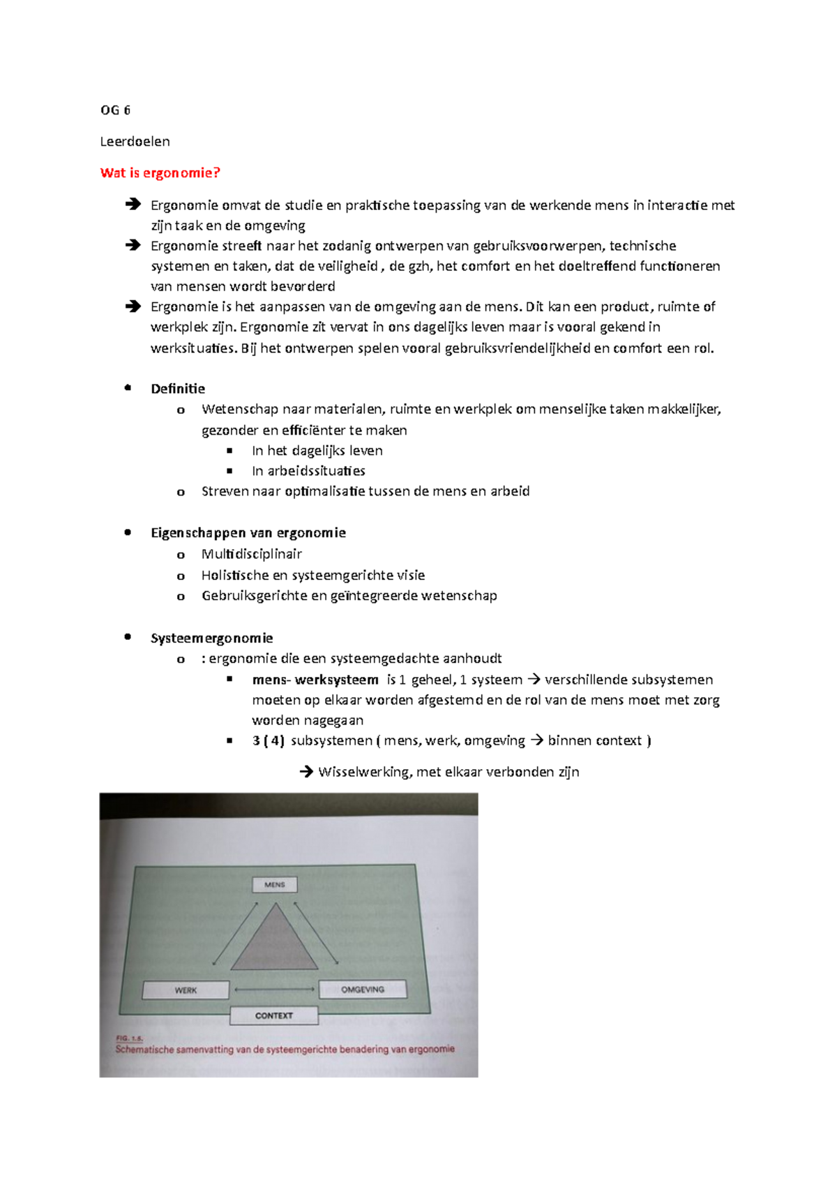 OnderwijsGroep 6 Blok 1.3 - OG 6 Leerdoelen Wat Is Ergonomie? Ergonomie ...