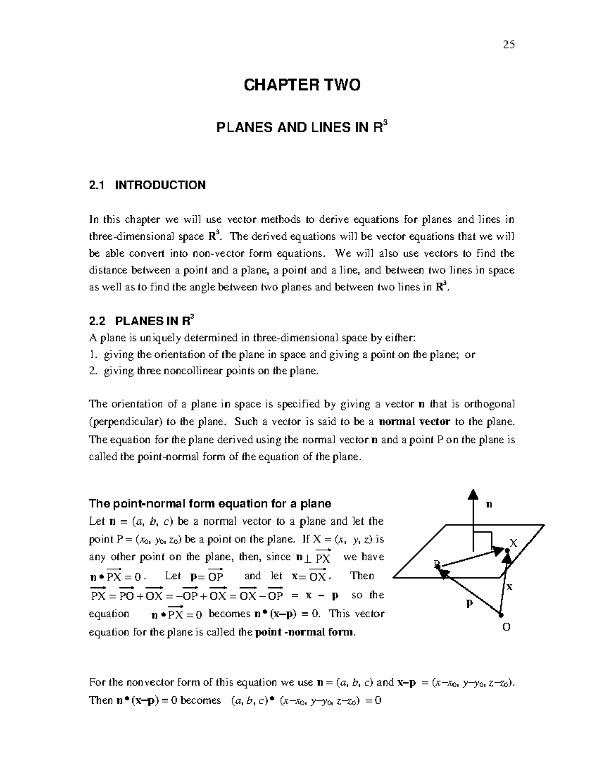 Space - Techniques Of Classical And Linear Algebra Course Materia ...