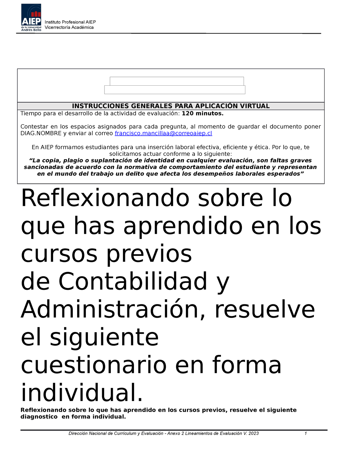 Diagnostico   Khst   Vicerrectoría Académica Reflexionando Sobre Lo Que